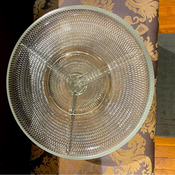 Vintage Divided Dessert/Candy/Nuts/Cake Stand - Picture 3 of 3